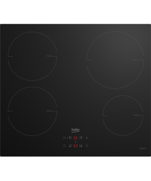 BEKO BBSM12340X, Einbaubackofenset (Induktion, A, 72 Liter)