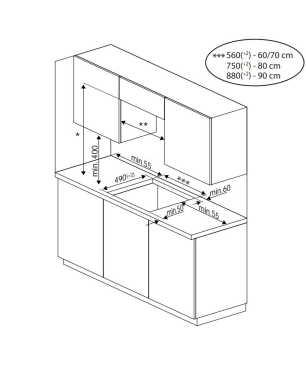 BEKO BBSM12340X, Einbaubackofenset (Induktion, A, 72 Liter)