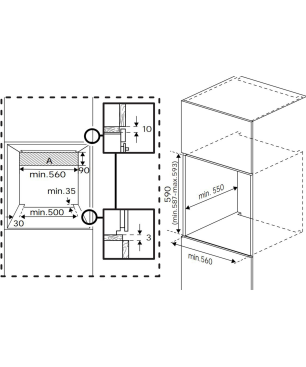 BEKO BBSM12340X, Einbaubackofenset (Induktion, A, 72 Liter)