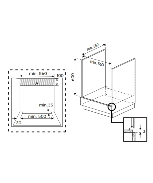BEKO BBSM12340X, Einbaubackofenset (Induktion, A, 72 Liter)