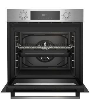 BEKO BBSM12340X, Einbaubackofenset (Induktion, A, 72 Liter)