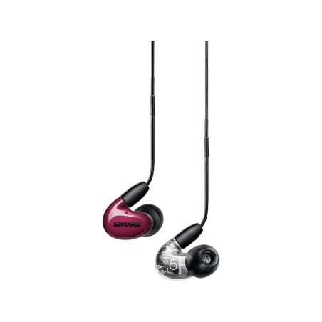 SHURE AONIC 5, In-ear Kopfhörer Rot