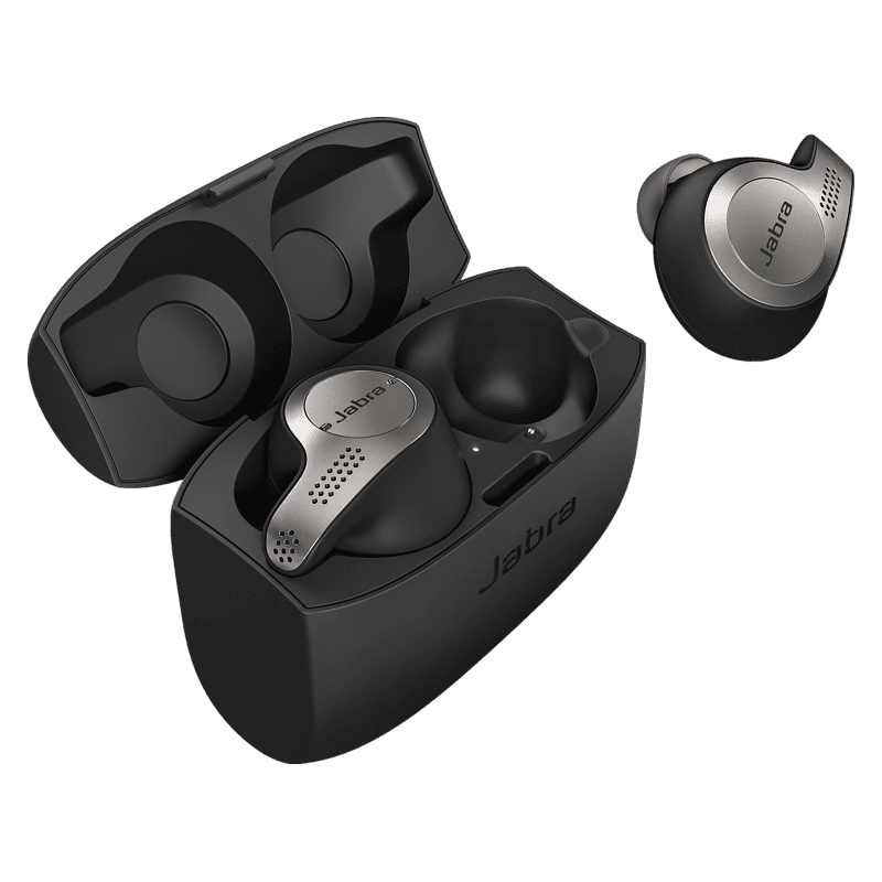 JABRA Evolve 65t UC titanium black + Link 370 True Wireless Kopfhörer Schwarz