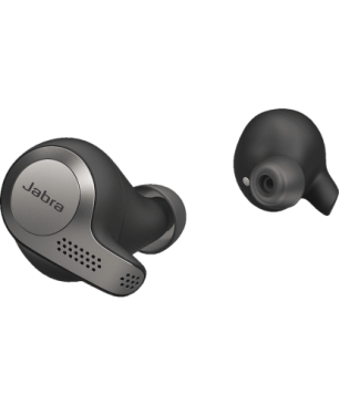 JABRA Evolve 65t UC titanium black + Link 370 True Wireless Kopfhörer Schwarz