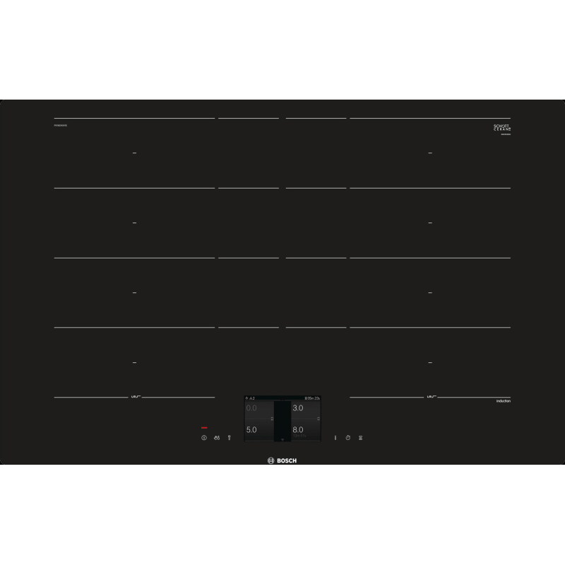 BOSCH PXY 801 KW 1 E Induktionskochfeld (792 mm breit, 4 Kochfelder)