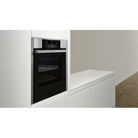 NEFF BFT 4664 N - B46FT64N0, Backofen (Einbaugerät, 71 Liter, 596 mm breit), Slide&Hide