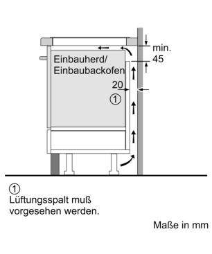 NEFF XED456I, Einbauherdset (Induktionskochfeld, A, 71 Liter)
