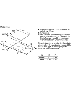 NEFF XED456I, Einbauherdset (Induktionskochfeld, A, 71 Liter)