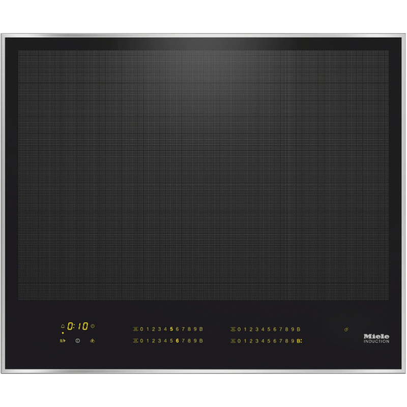 MIELE KM 7667 FR Induktionskochfeld (626 mm breit, Vollflächig mit Topferkennung für max. 4 Kochgeschirre Kochfelder)