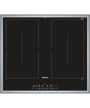 SIEMENS EQ 872 DV 01R (HB672GBS1+ED645FQC5E+HZ638370) iQ700, Einbaubackofenset (Induktionskochfeld, A+, 71 Liter)