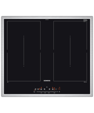 SIEMENS EQ 872 DV 01R (HB672GBS1+ED645FQC5E+HZ638370) iQ700, Einbaubackofenset (Induktionskochfeld, A+, 71 Liter)