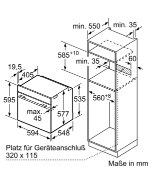 SIEMENS EQ 872 DV 01R (HB672GBS1+ED645FQC5E+HZ638370) iQ700, Einbaubackofenset (Induktionskochfeld, A+, 71 Liter)