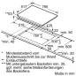 NEFF TBD 5820 N - T58BD20N0 Induktionskochfelder (795 mm breit, 5 Kochfelder)