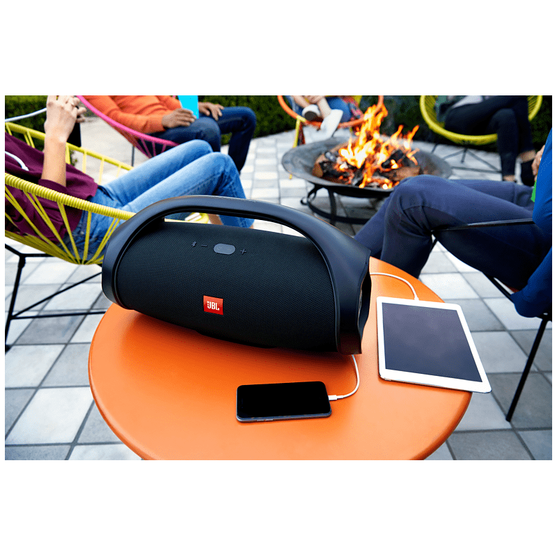 JBL Boombox 2 Bluetooth Lautsprecher, Schwarz, Wasserfest