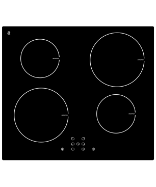PKM IF4-2 Induktionskochfeld (590 mm breit, 4 Kochfelder)