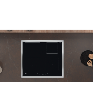 BAUKNECHT BAKO BLACK PYRO INDUKTION, Backofenset (Induktionskochfeld, A+, 71 Liter)