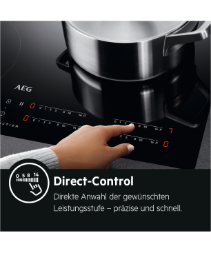AEG IAE64411XB Induktionskochfeld (600 mm breit, 4 Kochfelder)
