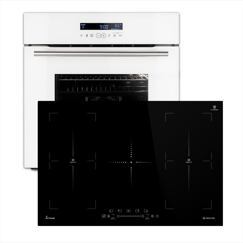 KKT KOLBE SET8015W2bFZ, Herdset (Induktion, A, 70 Liter)