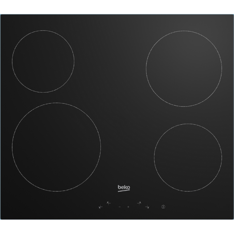 BEKO HIC64401 Glaskeramik (58 cm breit, 4 Kochfelder)