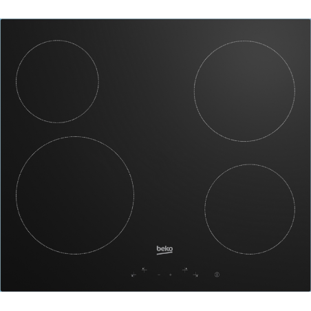 BEKO HIC64401 Glaskeramik (58 cm breit, 4 Kochfelder)