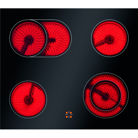 BOMANN EHBC 7934, Elektroherd-Set (Ceranfeld, A, 60 Liter)