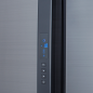SHARP SJ-EX820F2-SL Kühl-/Gefrierkombination (F, 410 kWh, 183 cm hoch, silber)