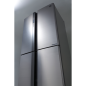 SHARP SJ-EX820F2-SL Kühl-/Gefrierkombination (F, 410 kWh, 183 cm hoch, silber)