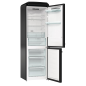 GORENJE ONRK619DBK Gorenje Retro Collection Kühlgefrierkombination (D, 192 kWh, 1940 mm hoch, Tiefschwarz)