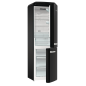 GORENJE ONRK619DBK Gorenje Retro Collection Kühlgefrierkombination (D, 192 kWh, 1940 mm hoch, Tiefschwarz)
