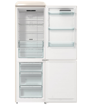 GORENJE ONRK619DC Gorenje Retro Collection Kühl- / Gefrierkombination (D, 192,0 kWh, 1940 mm hoch, Creme)