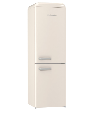 GORENJE ONRK619DC Gorenje Retro Collection Kühl- / Gefrierkombination (D, 192,0 kWh, 1940 mm hoch, Creme)