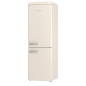 GORENJE ONRK619DC Gorenje Retro Collection Kühl- / Gefrierkombination (D, 192,0 kWh, 1940 mm hoch, Creme)