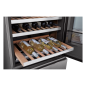 LG SIGNATURE LSR200W LG SIGNATURE Weinkühlschrank/Kühlgefrierkombination (EEK E, Edelstahl)