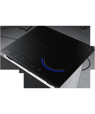 SAMSUNG NZ 64 N 9777 BK/E1 Induktionskochfeld (600 mm breit, 4 Kochfelder)