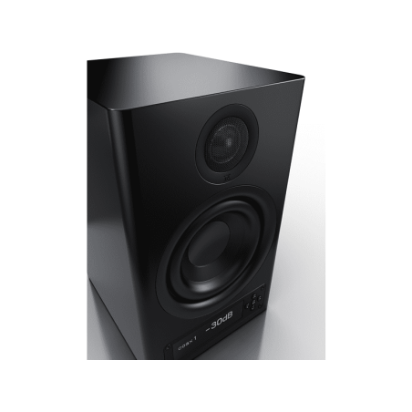 NUBERT nuPro X-3000 RC Aktivlautsprecher (aktiv | Regallautsprecher, Schwarz)