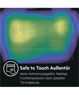 AEG HZ26B30I5R (EPS635220B+IEE64050+TR3LV) Serie 6000 SenseCook mit Kerntemperatursensor (mit Pyrolyse), Einbauherdset (Indukt