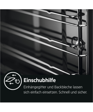 AEG HZ26B30I5R (EPS635220B+IEE64050+TR3LV) Serie 6000 SenseCook mit Kerntemperatursensor (mit Pyrolyse), Einbauherdset (Indukt