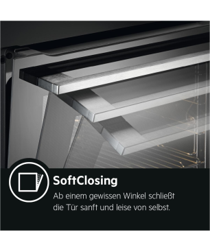 AEG KOMB55PIS2 Serie 6000 mit SteamBake Feuchtigkeitszugabe (mit Pyrolyse), Backofenset (Induktionskochfeld, A+, 71 Liter)