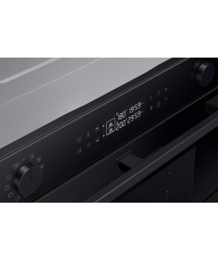 SAMSUNG NV7B45502AK/U1, Backofen (Einbaugerät, 76 Liter, 595 mm breit), Serie 4
