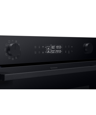 SAMSUNG NV7B45502AK/U1, Backofen (Einbaugerät, 76 Liter, 595 mm breit), Serie 4