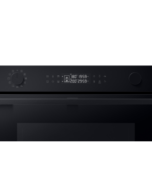 SAMSUNG NV7B45502AK/U1, Backofen (Einbaugerät, 76 Liter, 595 mm breit), Serie 4