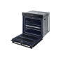 SAMSUNG NV7B45502AK/U1, Backofen (Einbaugerät, 76 Liter, 595 mm breit), Serie 4