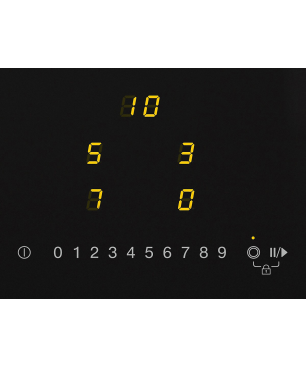 MIELE KM 6520 FR Elektrokochfeld (574 mm breit, 4 Kochfelder)