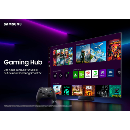 SAMSUNG GQ55Q60BAU QLED TV (Flat, 55 Zoll / 138 cm, UHD 4K, SMART TV)