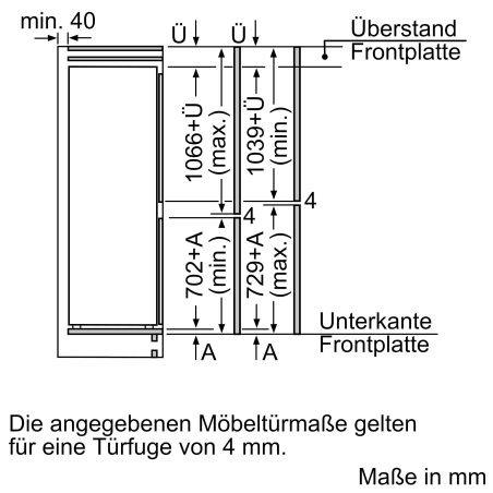 BOSCH KIF 86 PF E0 Serie 8 Kühlgefrierkombination (E, 252 kWh, 1772 mm hoch, k.A.)