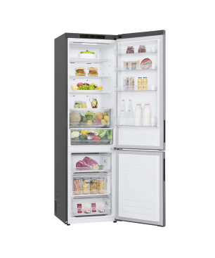 LG GBP62PZNAC Serie 6 Kühlgefrierkombination (A, 110 kWh, 2030 mm hoch, Platinum Silver)