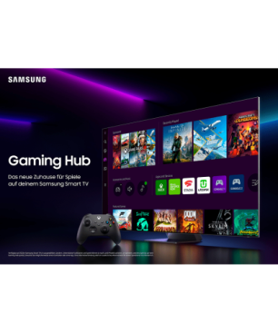 SAMSUNG GQ65Q60BAU QLED TV (Flat, 65 Zoll / 163 cm, UHD 4K, SMART TV)