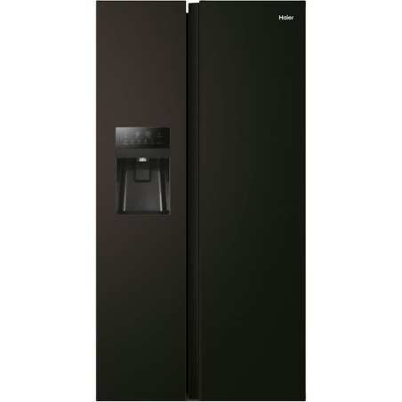HAIER HSOBPIF9183 KühlGefrierkombination (F, 177,5 cm hoch, Schwarz)