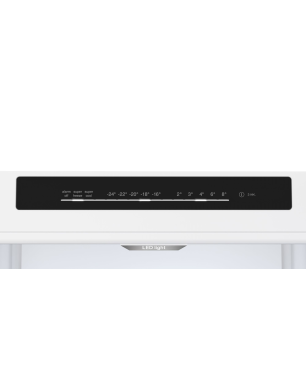 BOSCH KGN39VIBT Serie 4 Kühlgefrierkombination (B, 129 kWh, 2030 mm hoch, inox-antifingerprint)