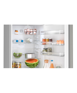 BOSCH KGN39VIBT Serie 4 Kühlgefrierkombination (B, 129 kWh, 2030 mm hoch, inox-antifingerprint)